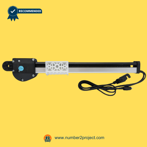 lead screw power recliner linear actuator motor with guide rail and 2 pin connector lift chair motion furniture actuator close up Number2project