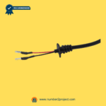 linear actuator wire leads close up with protective grommet recliner lift chair motor wiring repair motion furniture replacement part Number2project