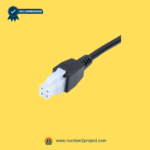 Loctek standing desk 4 pin control connector close up adjustable desk motor control box wiring adapter cable Number2project