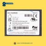 OKIN DELTADRIVE 83701 recliner lift chair linear actuator motor label showing 24-29V DC 50W electrical ratings and certifications close up Number2project