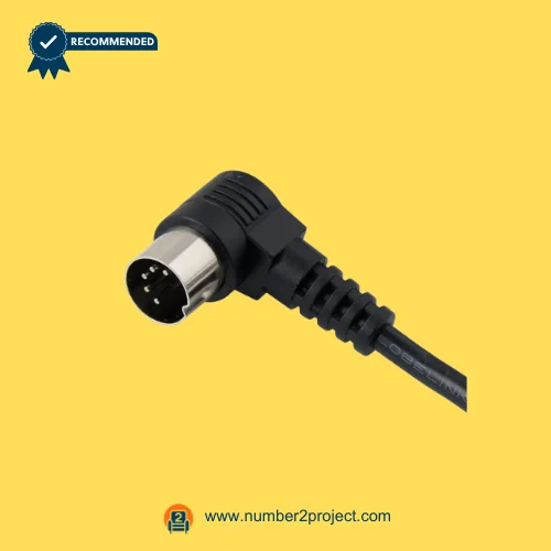 OKIN JLDQ.10.393.165A linear actuator 5 pin male connector plug cable for power recliner lift chair control box connection Number2project