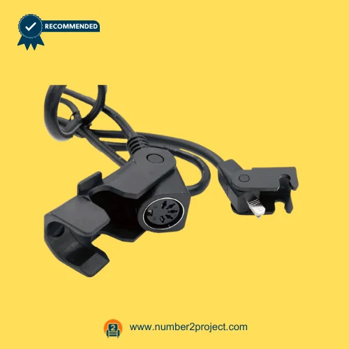 OKIN JLDQ.11.150.210 linear actuator 5 pin connector socket cable and mounting clevis end for power recliner lift chair installation Number2project