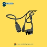 OKIN JLDQ.11.156.204C linear actuator 5 pin connector socket cable and mounting clevis end for power recliner lift chair installation Number2project