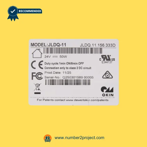 OKIN JLDQ.11.156.333D recliner lift chair actuator label showing 24V DC 50W linear actuator replacement motor Number2project