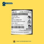 OKIN JLDQ.14.B.260.105 linear actuator label close up showing 24-29V 50W 21mm/s specification Number2project