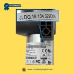 OKIN JLDQ.18.134.329D04 linear actuator label close up showing 24-29V 50W 34mm/s speed specification Number2project