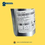 OKIN JLDQ-18 linear actuator label close up showing 24-29V 50W 34mm/s 329mm stroke 750N specification Number2project