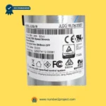 OKIN JLDQ.18.134.333Z07 recliner lift chair linear actuator motor label showing 24-29V DC 50W electrical ratings and certifications close up Number2project