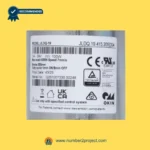 OKIN JLDQ.19.415.205D04 recliner lift chair linear actuator motor label showing 24-29V DC 100W ratings load capacity and certifications close up Number2project