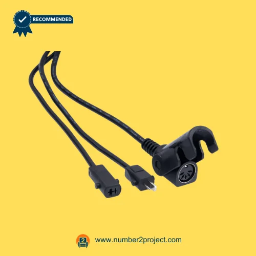 OKIN JLDQ.19B.312.126Z01 linear actuator wiring harness with 5 pin connector and control plugs for power recliner lift chair connection Number2project