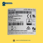 OKIN JLDQ.19B.334.153S01 recliner lift chair linear actuator motor label showing 24-29V DC 100W ratings speed and certifications close up Number2project