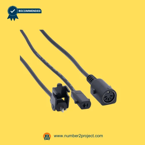 OKIN JLDQ.19B.495.344Z01 linear actuator wiring harness with 5 pin connector and control plugs for power recliner lift chair connection Number2project