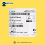 OKIN JLDQ.20.303.90K01 recliner lift chair linear actuator motor label showing 24-29V DC 100W ratings load capacity and certifications close up Number2project