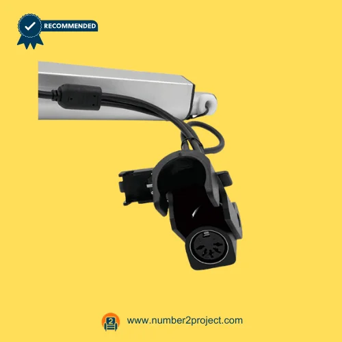 round multi pin motor connector plug for OKIN recliner linear actuator lift chair motion furniture cable close up Number2project