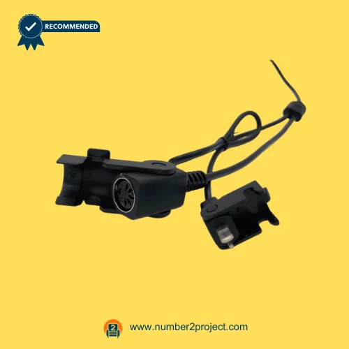 power recliner actuator sensor cable with round motor connector and position limit switch plug motion furniture lift chair wiring close up Number2project