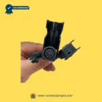 power recliner lift chair 5 pin DIN actuator connector with multiple plugs close up showing motion furniture control connections replacement part Number2project