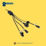 power recliner lift chair actuator wiring harness with multi pin connectors and control box plugs close up motion furniture cable assembly replacement part Number2project