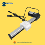 power recliner linear actuator motor assembly with sliding carriage block and connector wiring lift chair motion furniture actuator close up Number2project