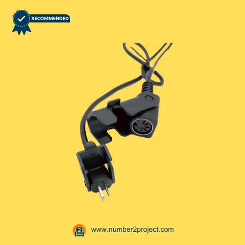 2-pin to 5-pin adapter cable for recliner linear actuator black motion furniture connector adapter Number2project