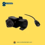 round multi pin motor socket connector and 2 pin plug for recliner linear actuator lift chair motion furniture wiring close up Number2project