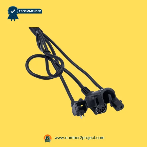 recliner actuator multi connector cable assembly with round motor connector control plug and 2 pin power connector lift chair motion furniture close up Number2project