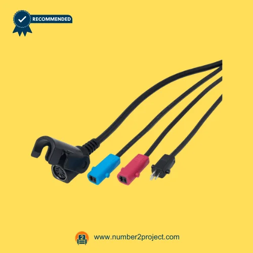 recliner multi-connector adapter cable with 2-pin plug blue and red connectors and 5-pin socket motion furniture harness Number2project