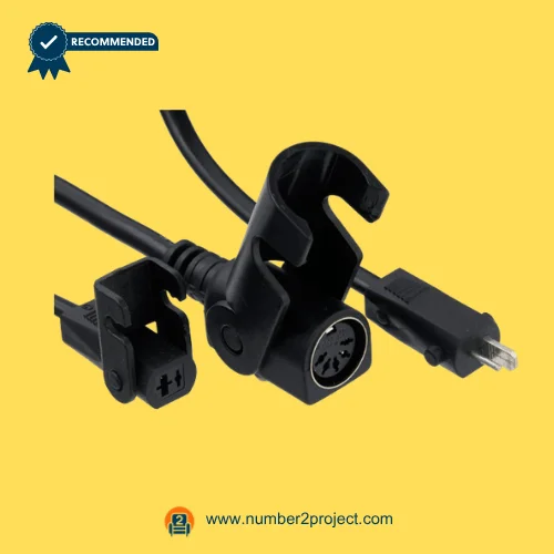 CHENDI ST03-29-347.178-5 linear actuator connector cable assembly multi pin socket 2 pin plug recliner lift chair wiring close up Number2project
