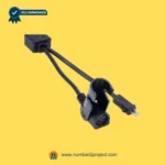 CHENDI ST03-29-385.205-4 linear actuator connector cable assembly multi pin socket 2 pin plug recliner lift chair wiring close up Number2project