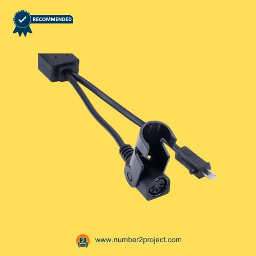 CHENDI ST03-29-385.205-4 linear actuator connector cable assembly multi pin socket 2 pin plug recliner lift chair wiring close up Number2project