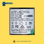 cn doer dl-dt1006-122 30701 linear actuator label close up showing voltage load stroke speed recliner lift chair actuator specs number2project