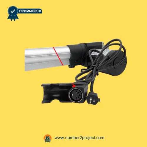 cn doer linear actuator connector detail close up multi pin port and power plug recliner motor cable lift chair wiring number2project