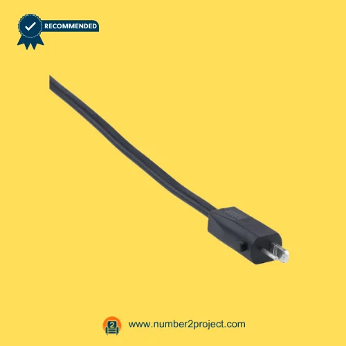 CNDOER DL-DT1006-049-03 actuator motor two pin power plug close up recliner lift chair electrical connector cable end Number2project