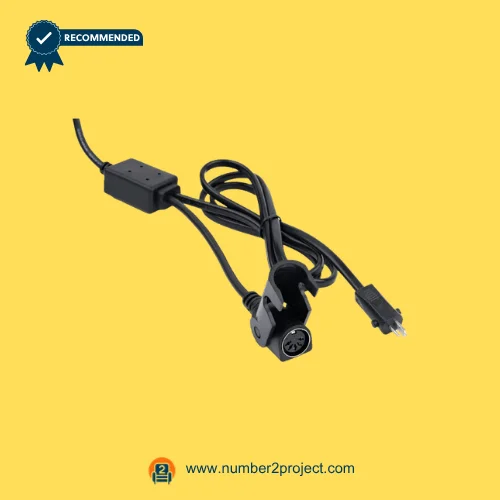 CNDOER DL-DT2001-028-08 actuator motor cable splitter with round multi pin connector and power plug close up recliner lift chair wiring component Number2project