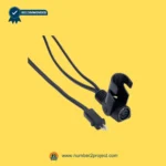 CNDOER DL-DT2001-190-01 actuator motor dual cable connectors with round multi pin socket and power plug close up recliner lift chair wiring component Number2project