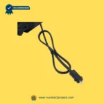 CNDOER DL-DT2001-32-005-B actuator motor power cable with two pin plug close up recliner lift chair electrical connection component Number2project