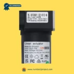 CNDOER DL-DT2001-32-012-B linear actuator motor label showing specifications 4000N load 177mm stroke 6mm per second speed DC 29V close up recliner actuator details Number2project