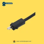 CNDOER DL-DT2001-32-026-B actuator motor two pin power plug close up recliner lift chair electrical connector cable end Number2project