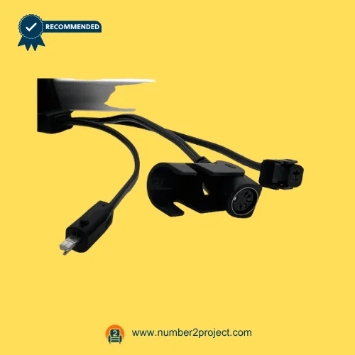 CNDOER DL-DT2004-102 actuator motor multi cable connectors with round multi pin socket and power plug close up recliner lift chair wiring component Number2project