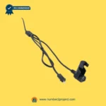 CNDOER DL-DT3001-40-006-B actuator motor cable with round multi pin connector and power plug close up recliner lift chair wiring component Number2project