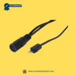 HDM-M4 actuator connector cable close up 5 pin female socket and 2 pin power plug recliner motor wiring harness Number2project