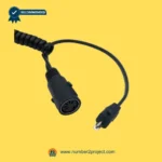 HDM-M6 actuator connector cable close up 5 pin female socket and 2 pin power plug recliner motor wiring harness Number2project