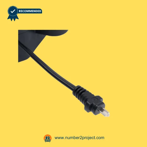 Limoss 450312 MD140-02-L1-157-307 linear actuator power cable with two-prong AC connector for electric recliner and lift chair motor power supply connection Number2project