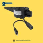 Limoss 453190 MD145-27-L1-126-291 linear actuator cable with 5-pin connector and power plug for recliner lift chair motion furniture motor connection Number2project