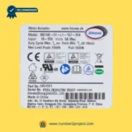 Limoss MD140-01-L1-157-204 linear actuator specification label 18-35V 5A recliner lift chair actuator identification sticker Number2project