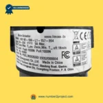Limoss MD142-108-L1-157-204 linear actuator specification label 24-35V 5A recliner lift chair actuator identification sticker Number2project