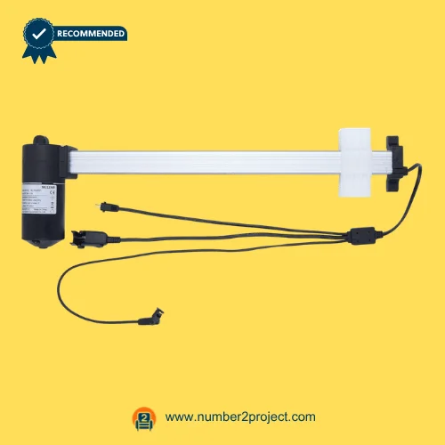 MULIN ML18-003C linear actuator recliner lift chair motor with extended aluminum shaft and multi cable connectors motion furniture actuator Number2project