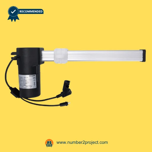 MULIN ML8-145 linear actuator recliner lift chair motor with extended aluminum shaft and cable connectors motion furniture actuator Number2project
