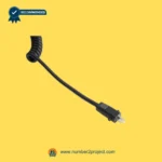 MULIN ML8-245 linear actuator power cable with 2 pin connector recliner lift chair motor plug close up motion furniture wiring Number2project