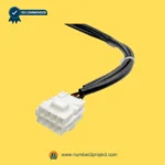 multi pin recliner actuator connector plug close up lift chair wiring harness cable connector motion furniture replacement part Number2project