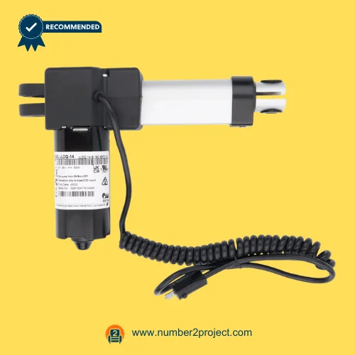 OKIN JLDQ.14.B.190.45F01-GJ Linear Actuator for ReclinerLift Chair – Front View OKIN JLDQ.14.B.190.45F01-GJ linear actuator for power recliner lift chair motor drive with cable motion furniture actuator replacement part Number2project